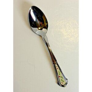 Lenox Holiday Holly & Berry Teaspoon Stainless 18/8 Korea